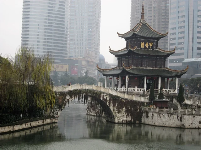 Jiaxiu Pavilion in Guiyang.