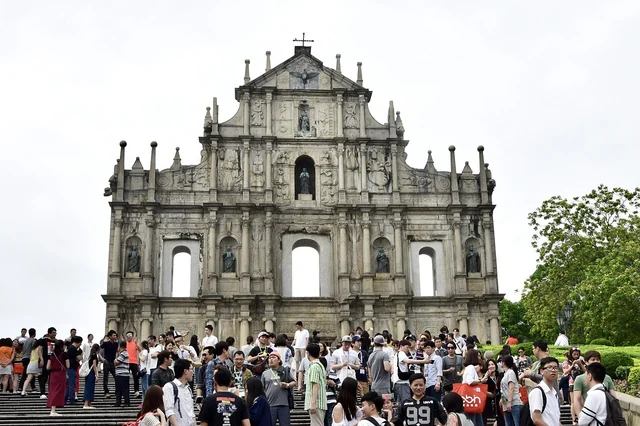 The Ruins of Saint Paul's in Macao.