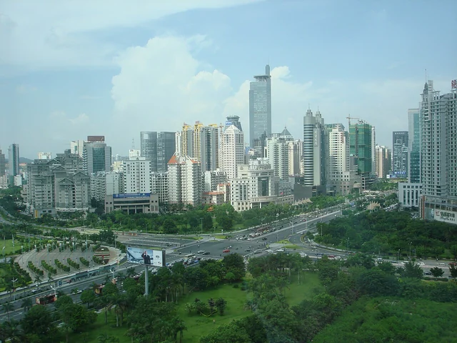 The Nanning skyline.