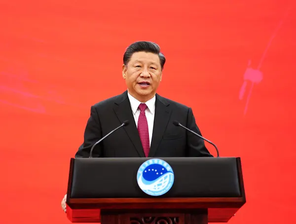 BeiDou-3 commissioning ceremony in Beijing, July 2020.