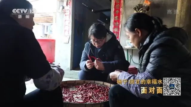 Programme frame from CCTV’s Yang Ning interview · 2022-10-23
