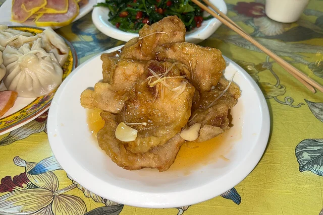 Guobaorou at Zhenbutong in Changchun in August 2022; a historical shop preparation, without carrying forward its old price.