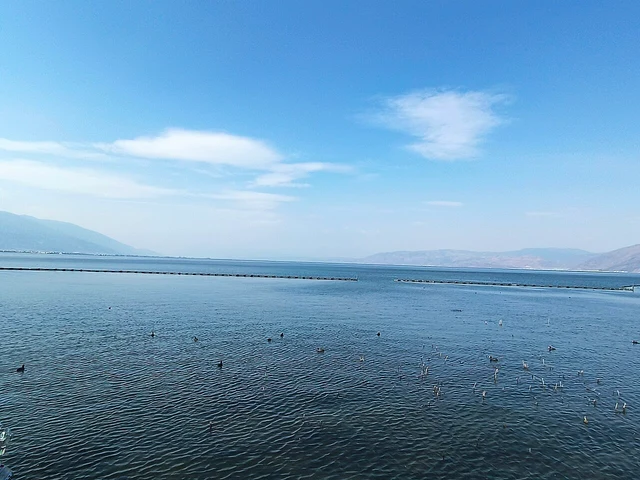 Erhai Lake in Dali.
