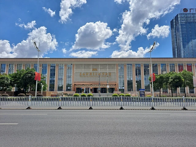 The Guangxi Museum in Nanning, photographed in October 2022.