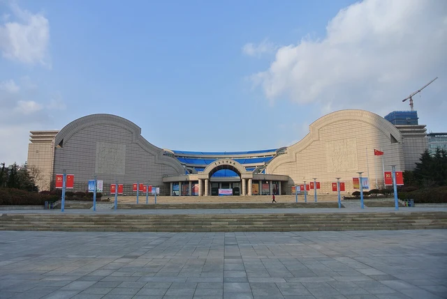 Qingdao Municipal Museum, photographed in December 2019.