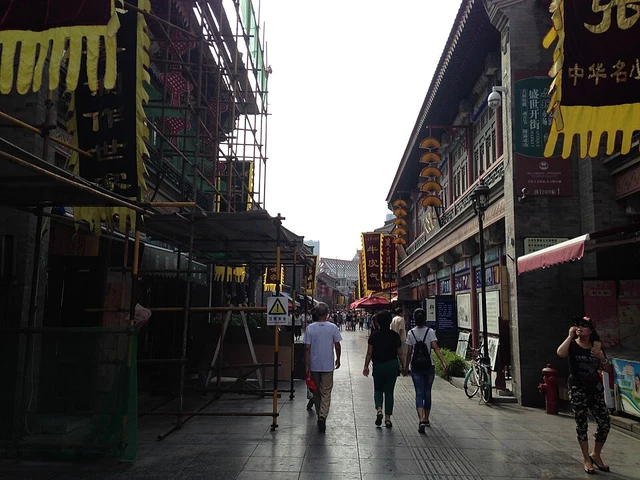 Tianjin’s Ancient Culture Street, photographed in August 2016.