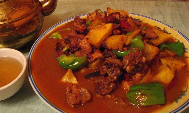 Dapanji photographed in Urumqi.