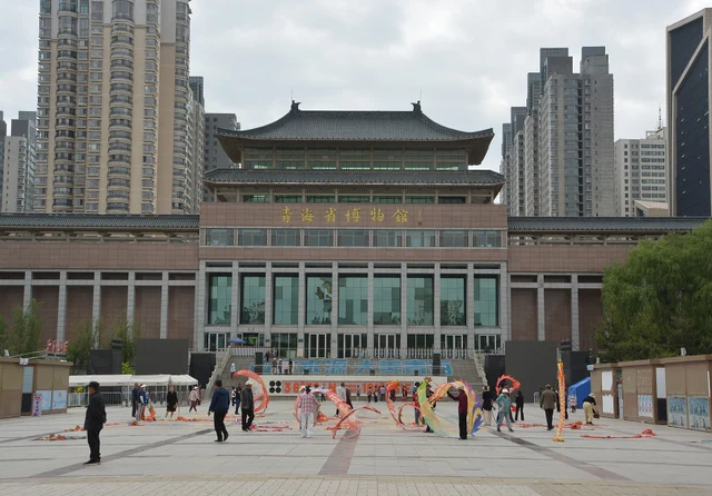 Qinghai Provincial Museum in Xining, photographed in June 2026.