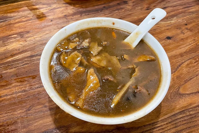 Henan-style hulatang in Zhengzhou, photographed in July 2021.