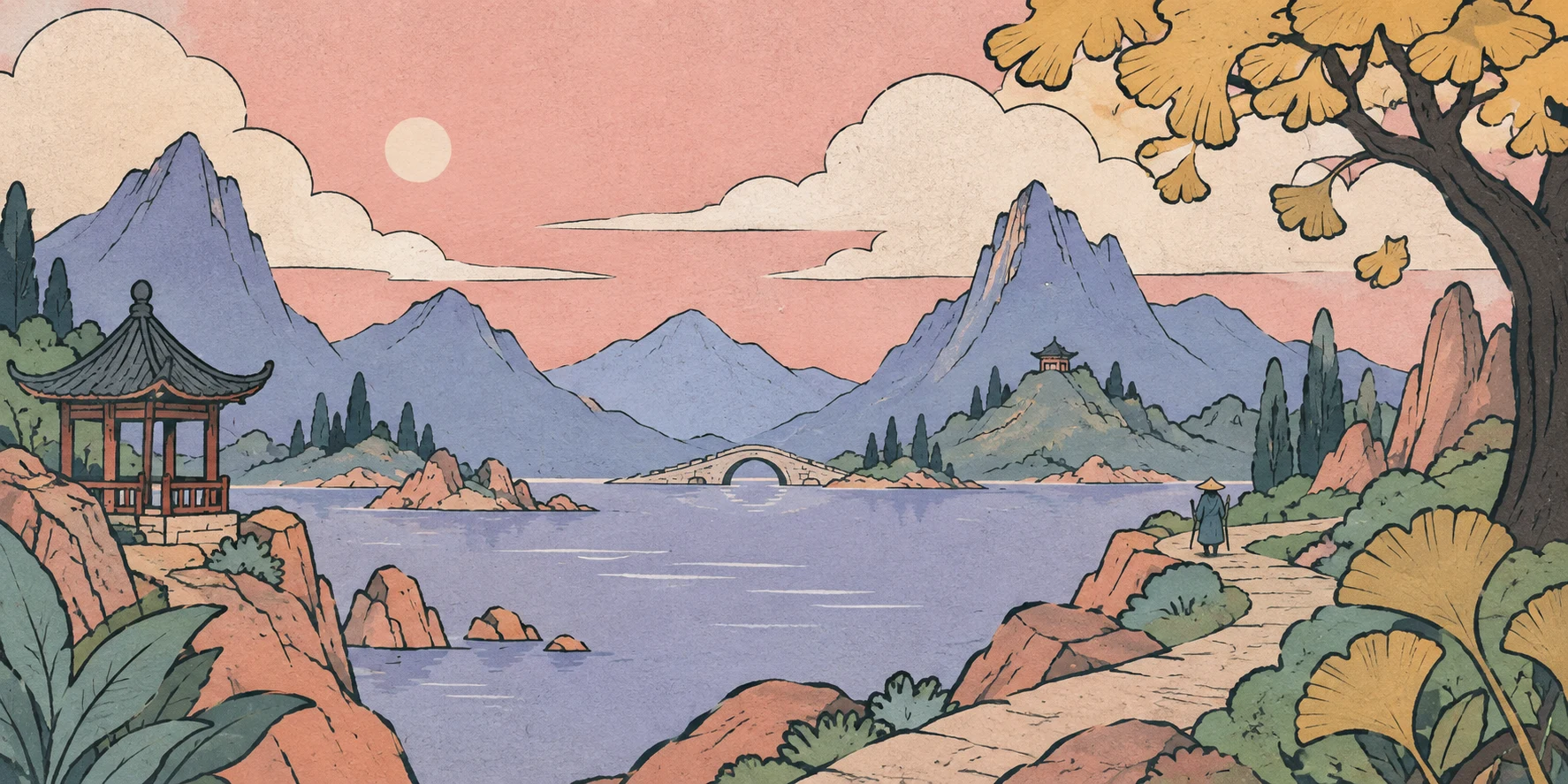 Autumn · the quiet shore