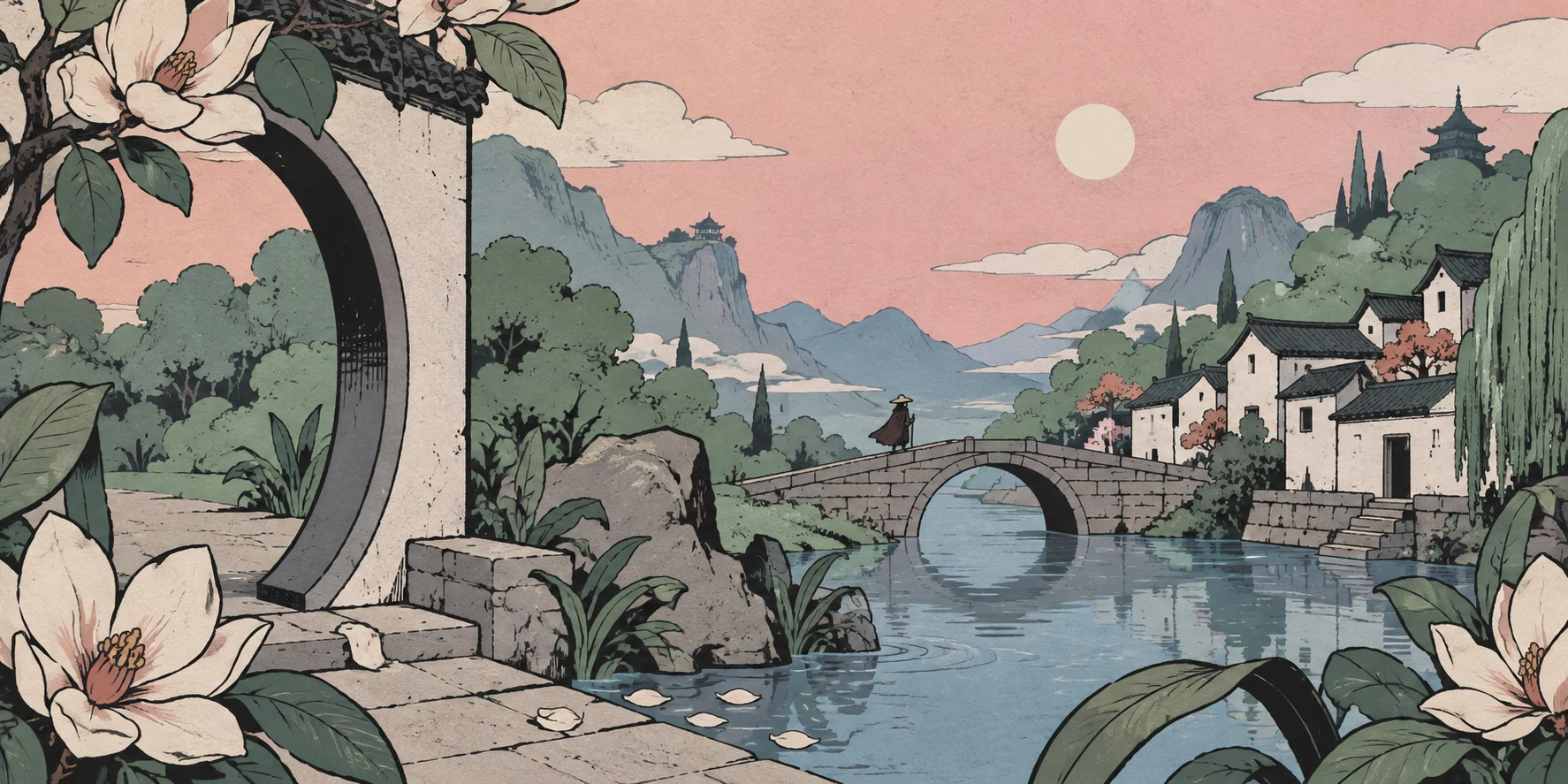 Spring · beyond the moon gate