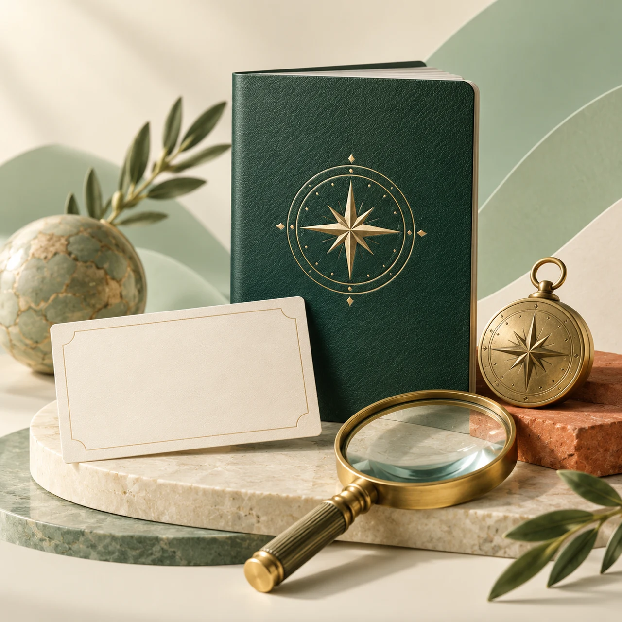 A passport to possibilities — conceptual illustration
